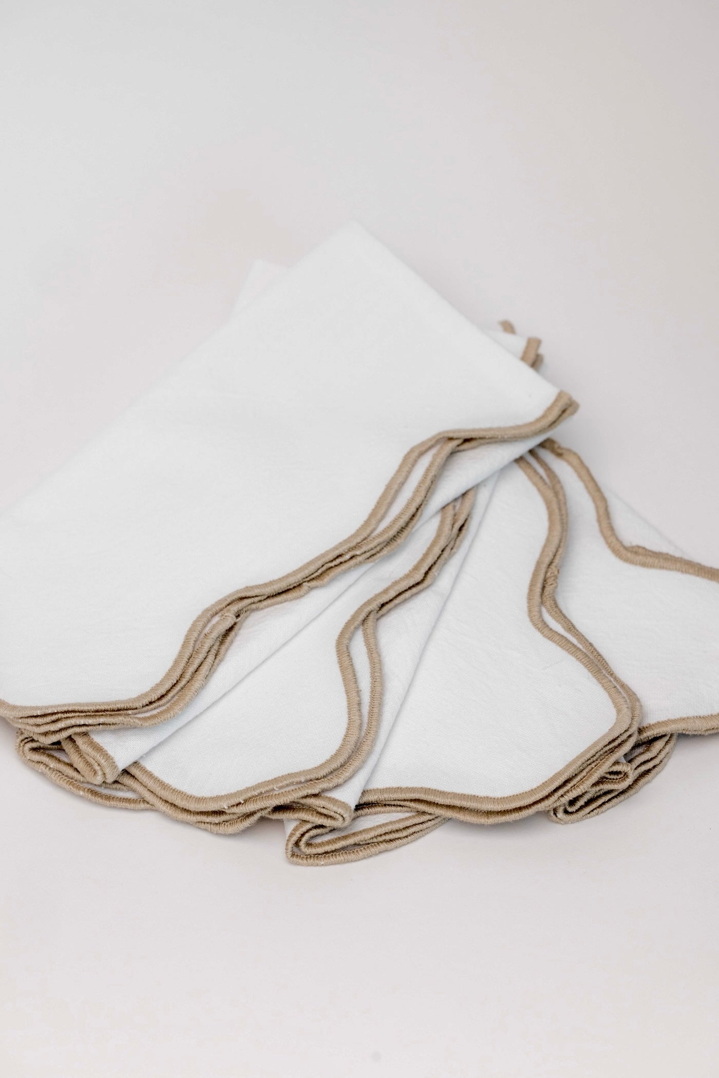 Elena Scallop Napkin - Set of 4