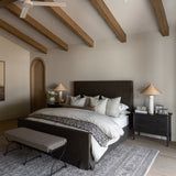 Daphne Slipcover Bed - Brussels Coffee