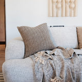 Maverick Pillow - Natural - 22"x22"