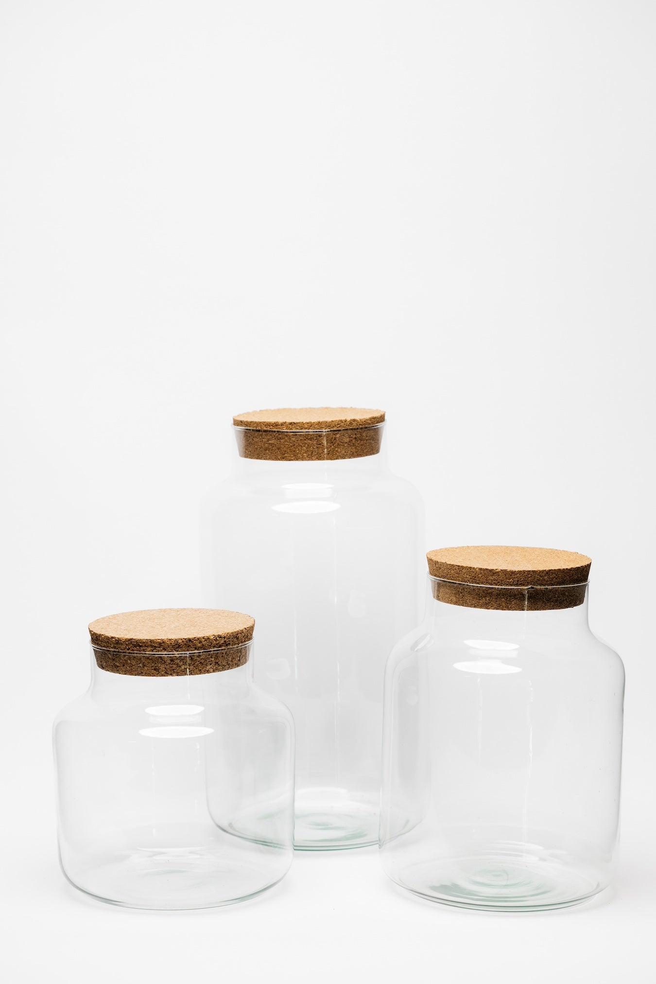Magnus Glass Canister w/ Cork Lid - 3 Sizes