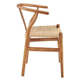 Evelina Outdoor Side Chair - Golden Ash/Natural - Set of 2