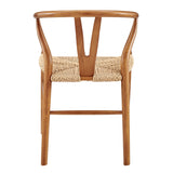 Evelina Outdoor Side Chair - Golden Ash/Natural - Set of 2