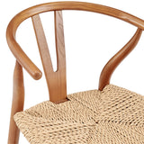 Evelina Outdoor Side Chair - Golden Ash/Natural - Set of 2