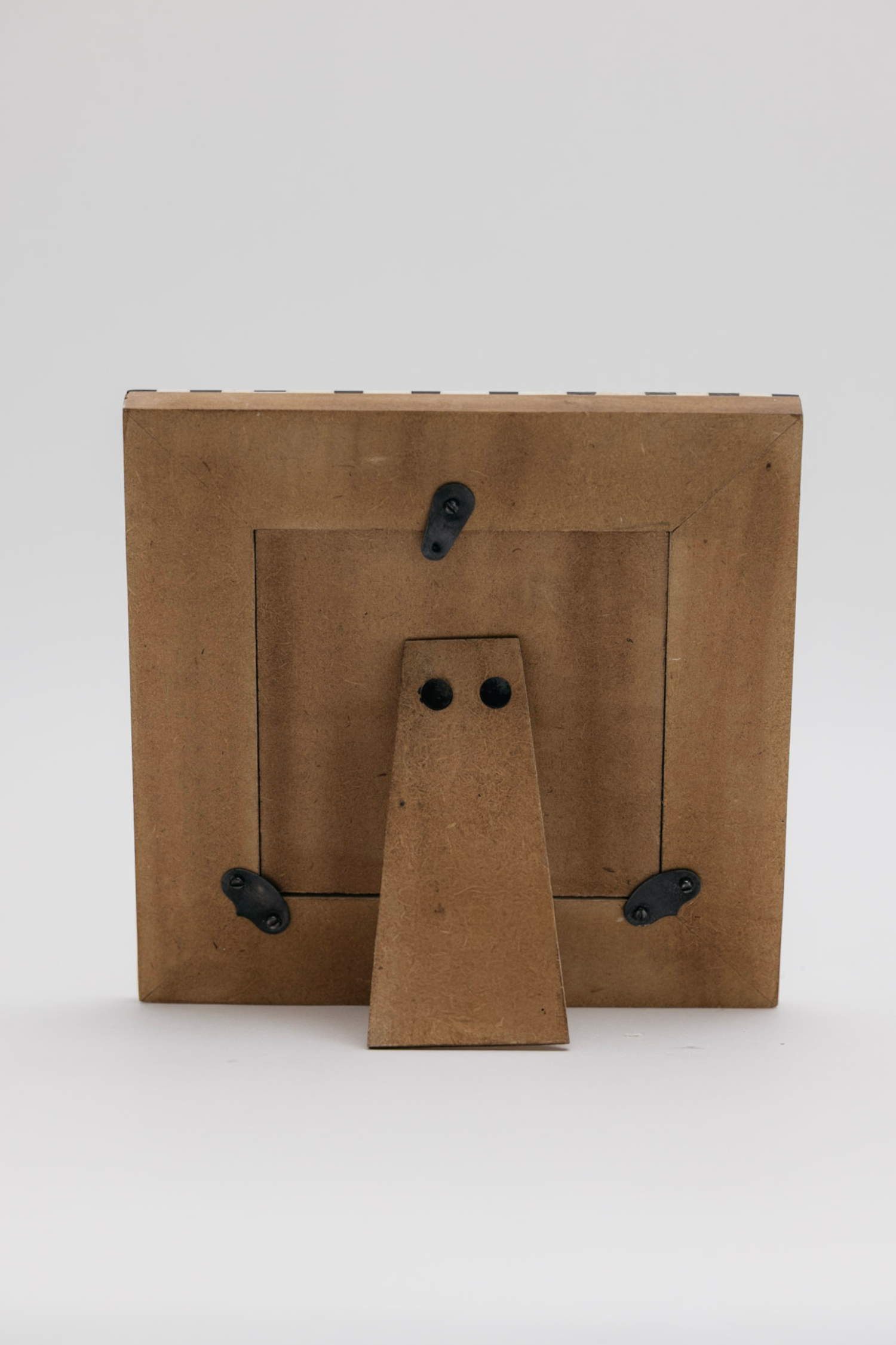 Black and White Striped Resin Frame