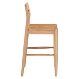 Owing Counter Stool - Natural Oak