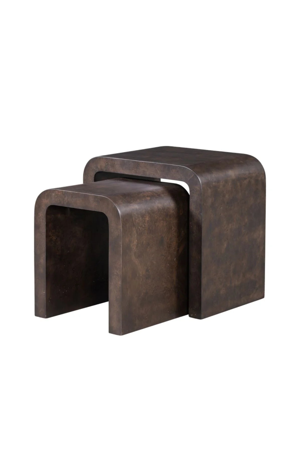 Summner Nesting Tables - Chocolate Burl