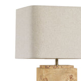 Wesley Burl Table Lamp - 2 Finishes