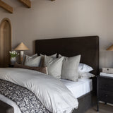 Daphne Slipcover Bed - Brussels Coffee