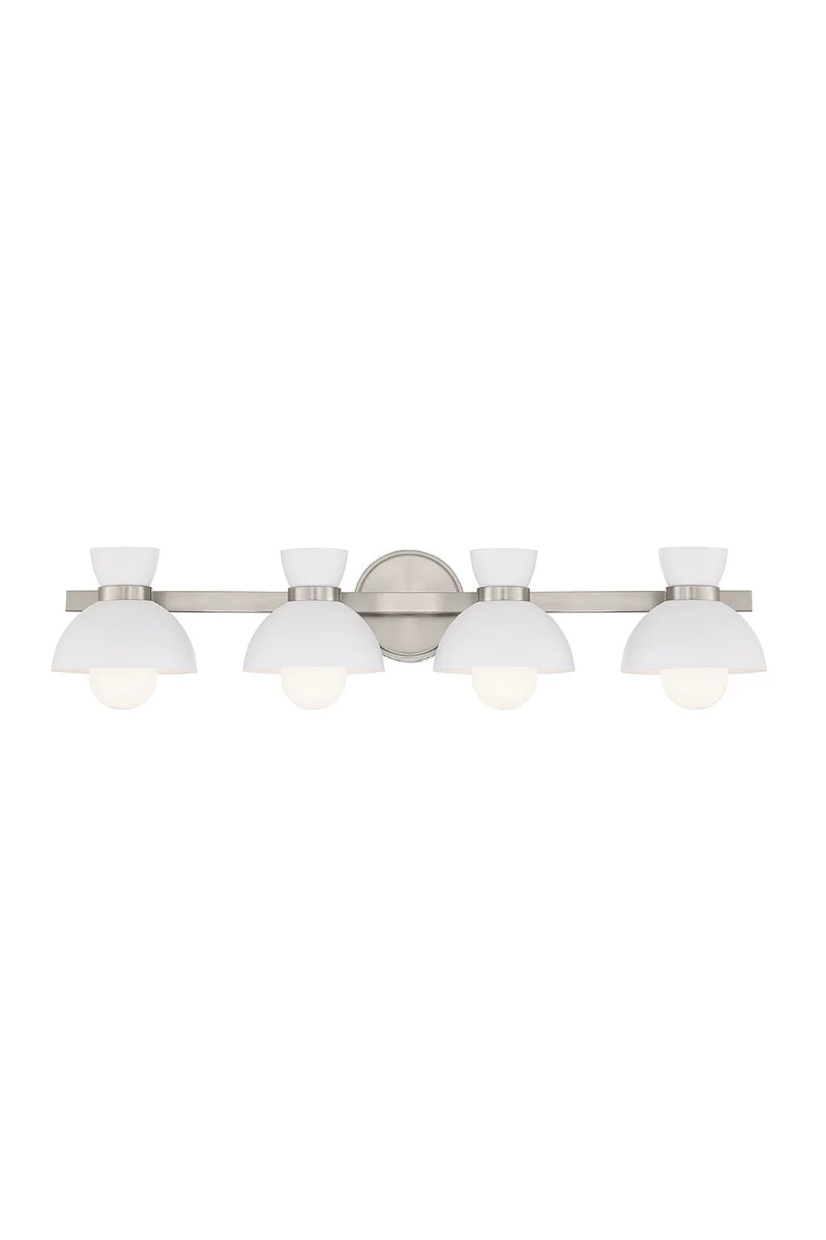 Neptune 4-Light Bathroom Vanity - Brushed Nickel