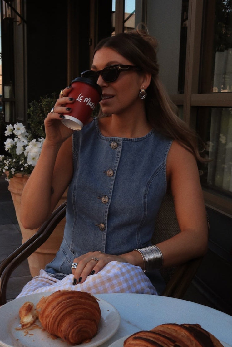 トップス Gabriela Coll Garments DENIM VEST トップス Gabriela Coll Garments DENIM VEST Gabriela Coll