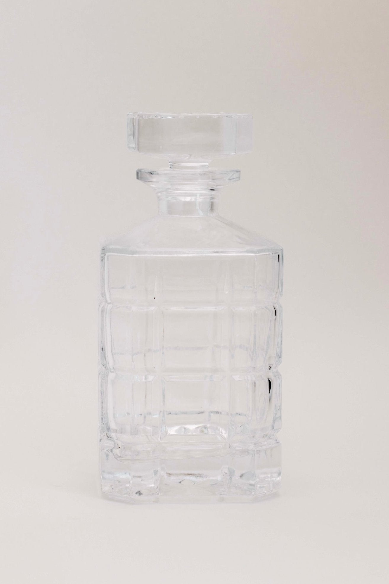 Sledge Glass Decanter