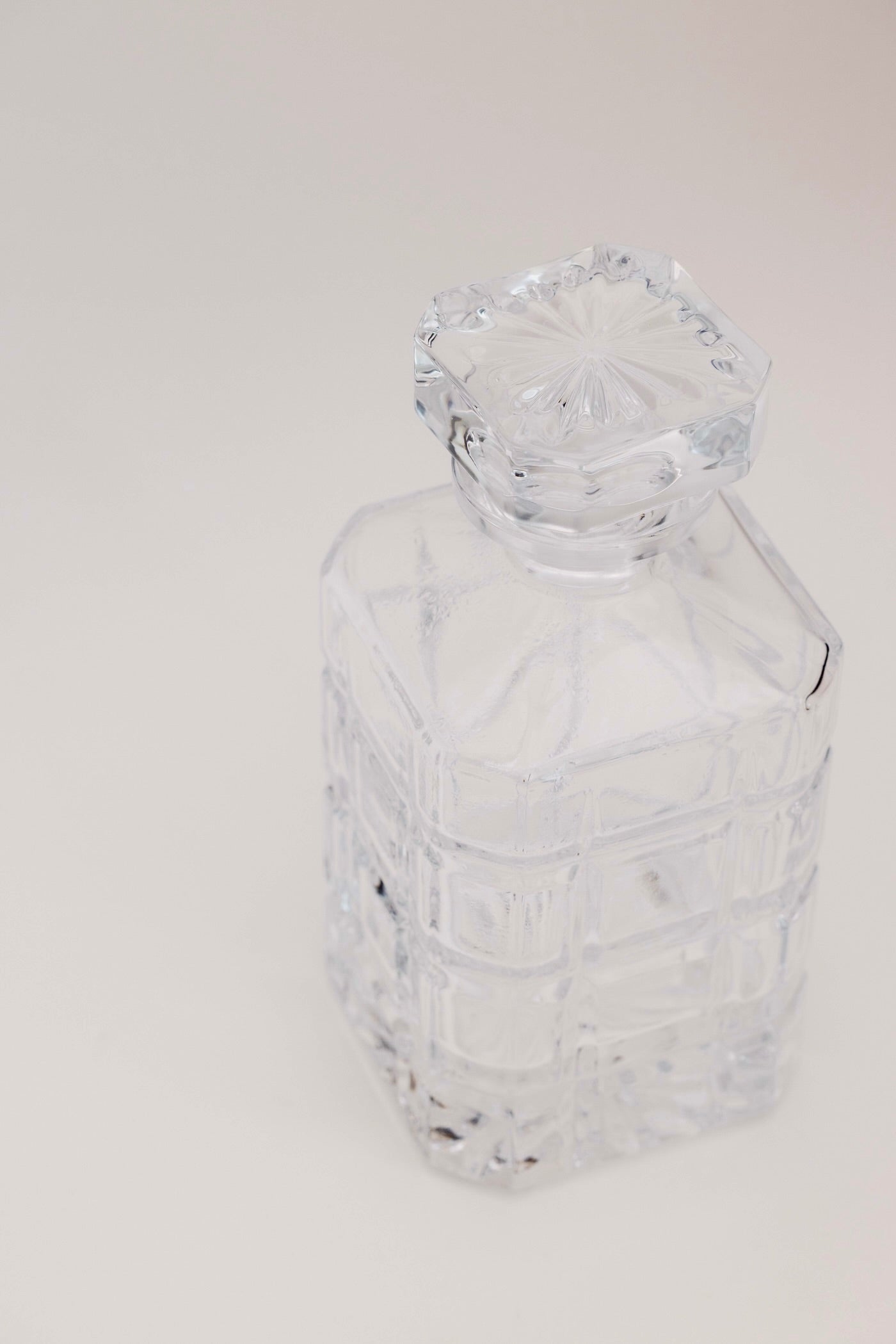 Sledge Glass Decanter