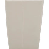 Cormac Rolling Dining Chair - Cream