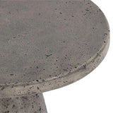 Collins Outdoor Accent Table - Dark Grey
