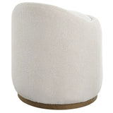 Swirl Swivel Ottoman