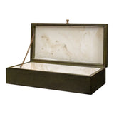 Gatsburg Shagreen Box - Leaf - Set of 2