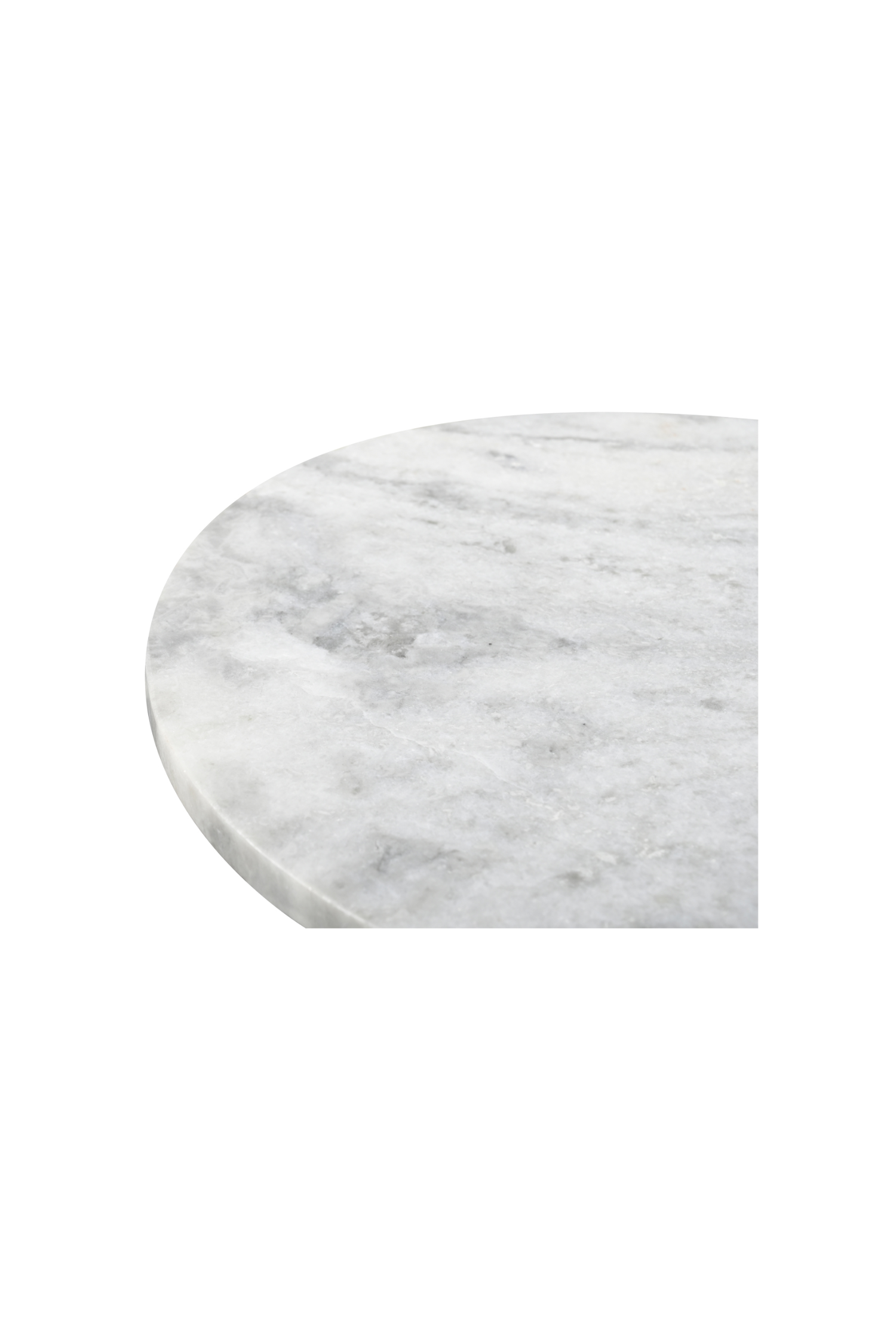 Republic End Table - White Marble