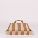 Collins Striped Butter Dish