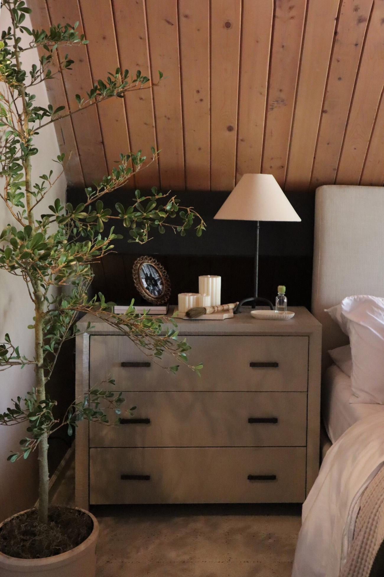 Fluted Pillar Candles - Set of 3