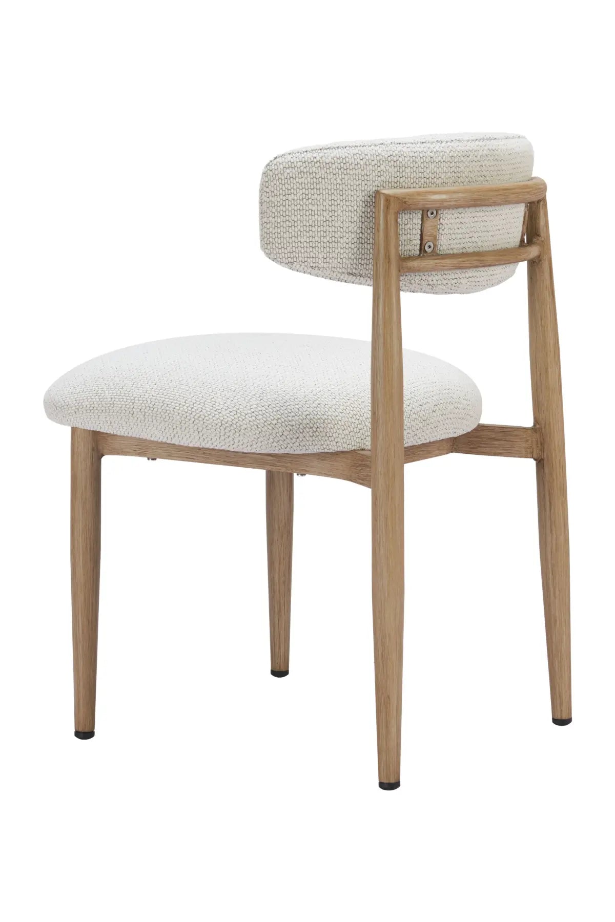 Bege Dining Chair - White