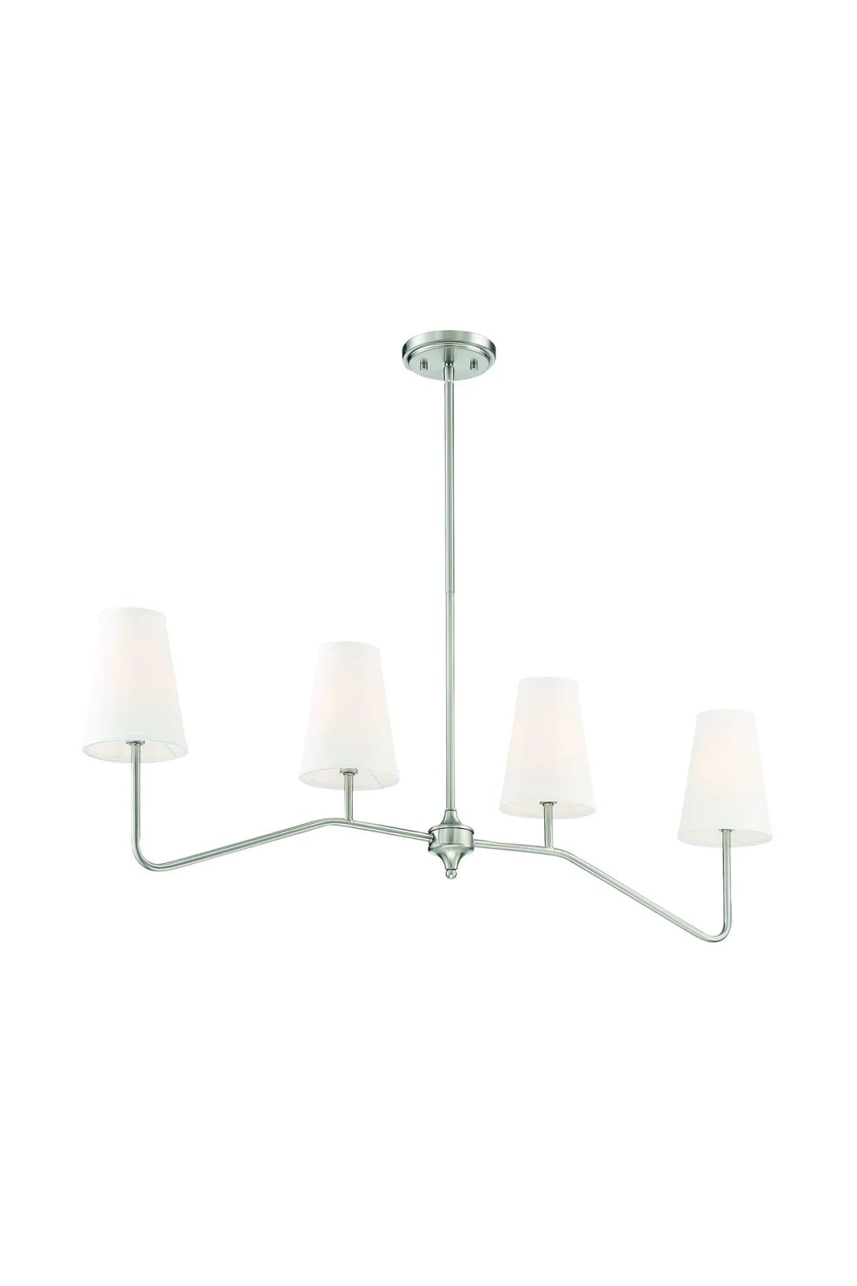 Olana Chandelier - Brushed Nickel