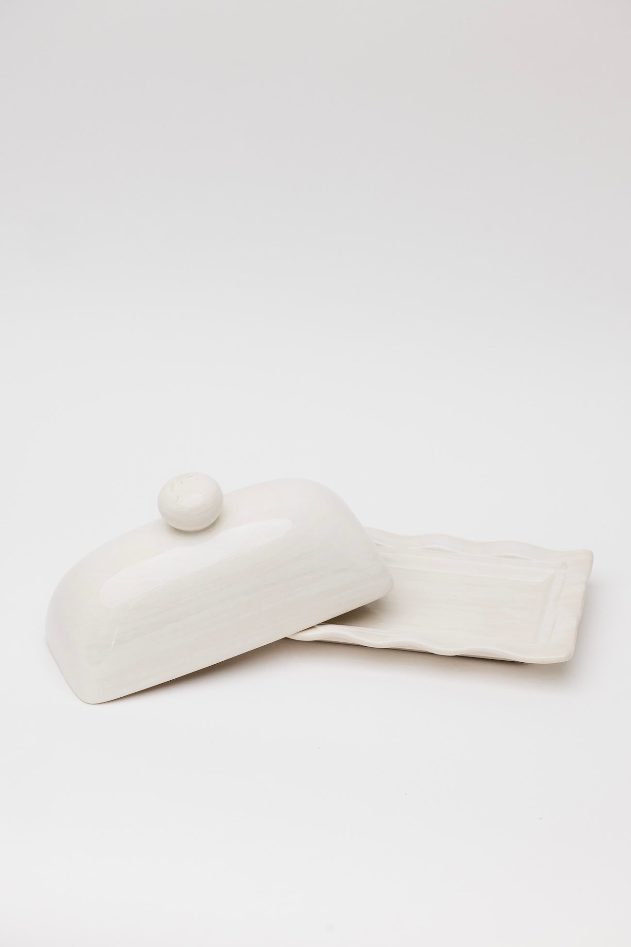 Baron Wavy Butter Dish