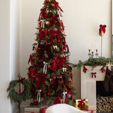 Metallic Bow Ornament - Gold