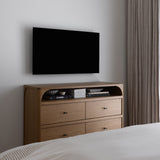 Cali 6-Drawer Oak Dresser - 2 Finishes