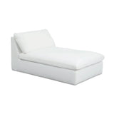 Miles Outdoor Chaise - White