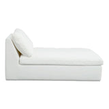 Miles Outdoor Chaise - White