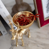 Bow Drink Accessory - Red - Set of 8