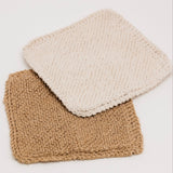 Doree Jute + Organic Cotton Scrubbers - Set of 2