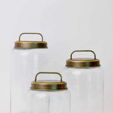 Archer Canister with Metal Lid - 3 Sizes