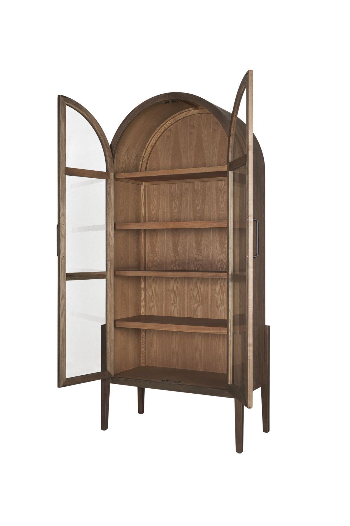 Schaaf Two Toned Arched Cabinet