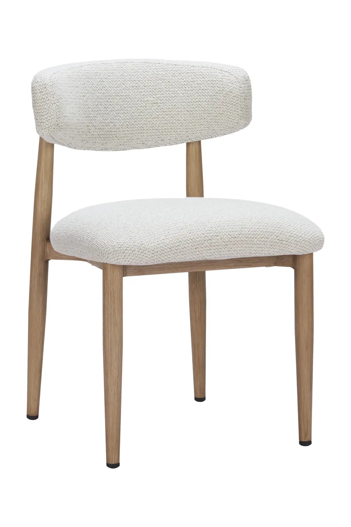 Bege Dining Chair - White