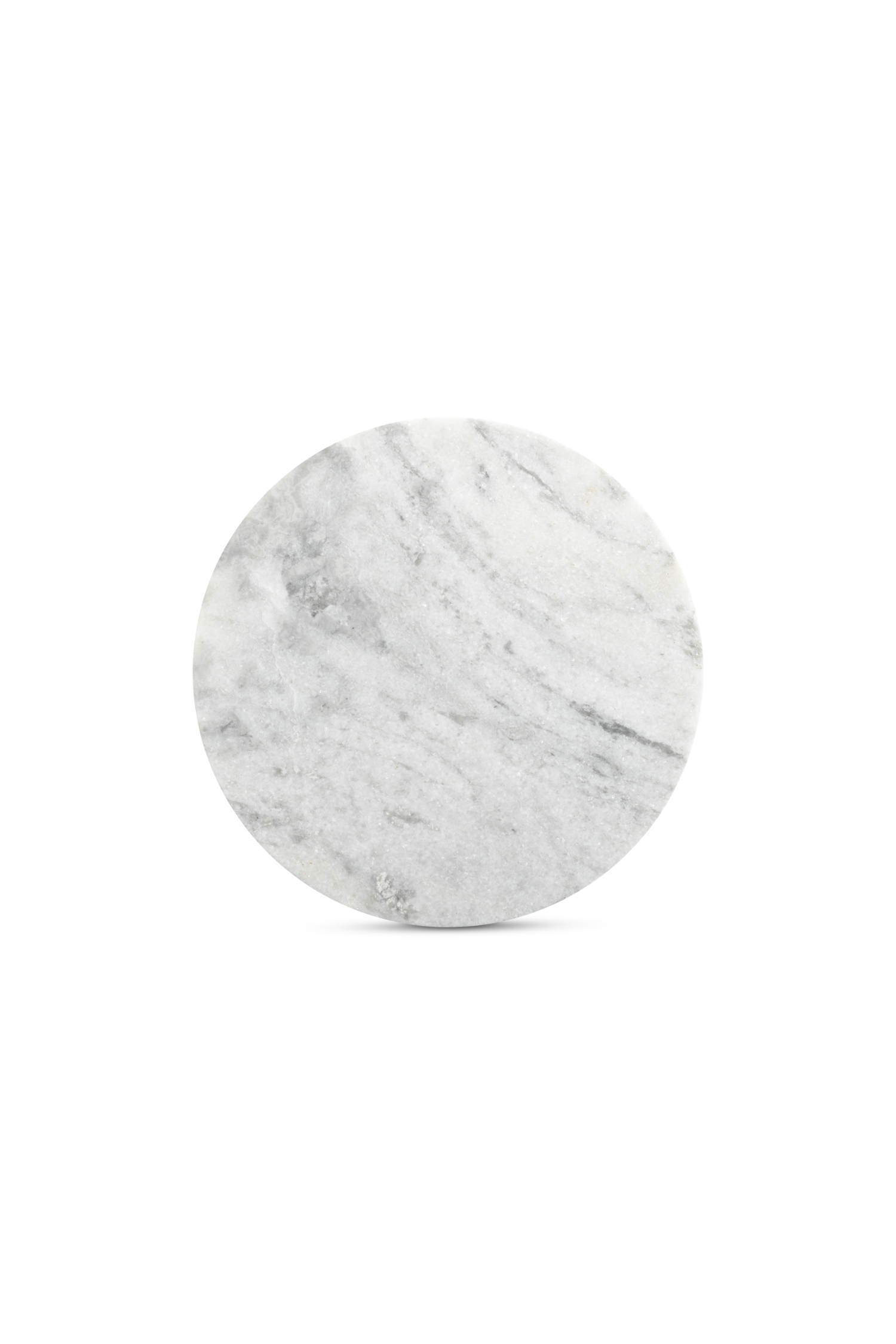 Republic End Table - White Marble