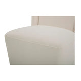 Cormac Rolling Dining Chair - Cream