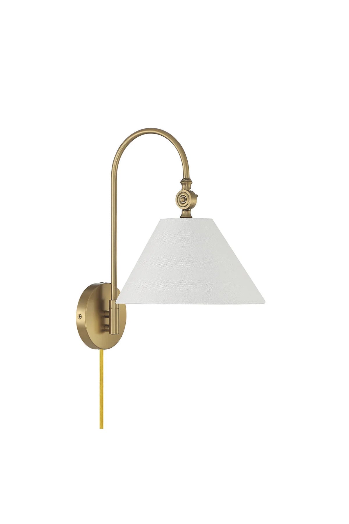 Viceroy Wall Sconce - Natural Brass