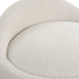 Swirl Swivel Ottoman