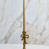 Bowtied Candleholder - 2 Sizes - Set of 2