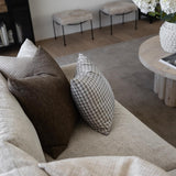 Carden Striped Pillow - Natural - 22"x22"