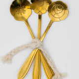 Petunia Flower Spoons - Set of 3