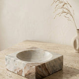 Toronto Marble Concave Bowl