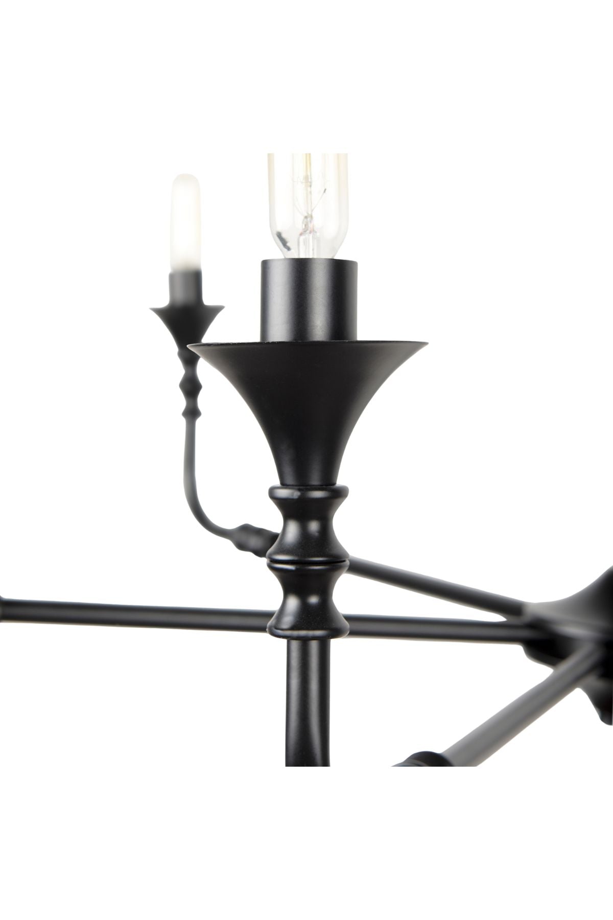 Kidman Chandelier - Black - 2 Sizes