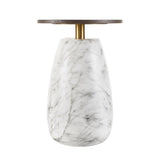 Pupil End Table - White