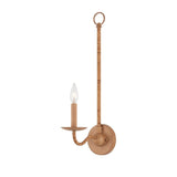 Saxon Single-Light Wall Sconce - 2 Finishes