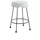 Fleur Boucle Counter Stool - 3 Colors