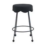 Fleur Boucle Counter Stool - 3 Colors