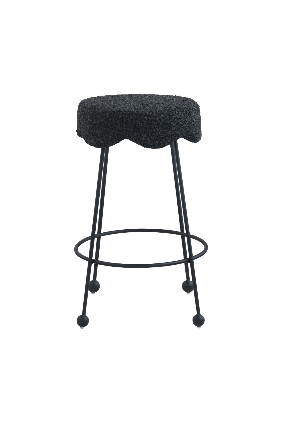 Fleur Boucle Counter Stool - 3 Colors
