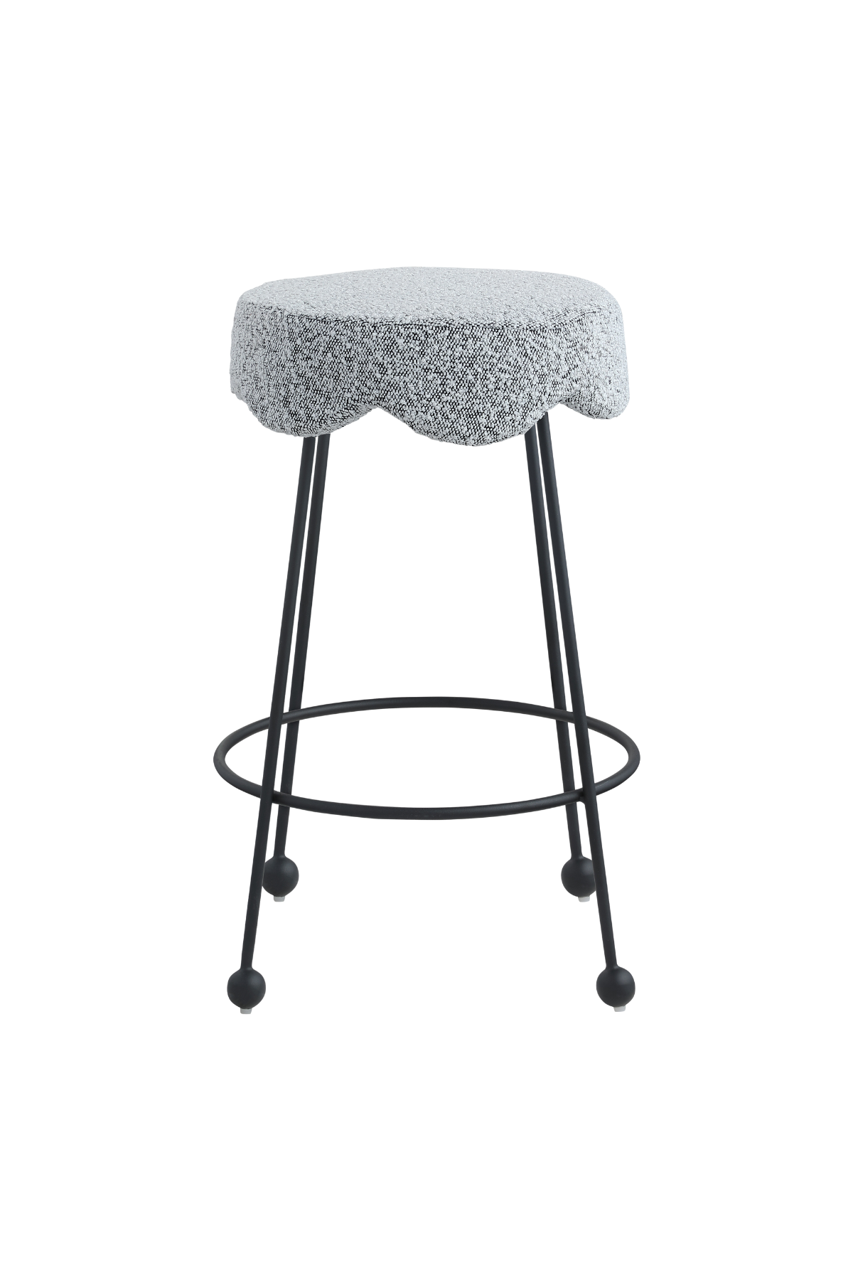 Fleur Boucle Counter Stool - 3 Colors